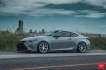 Lexus RC350 F-Sport on Vossen Wheels (VFS6) 2017 года